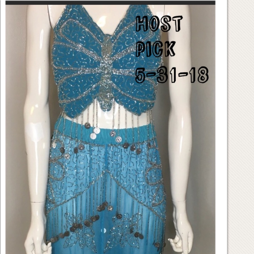 Belly dancer top and bottom - Picture 3 of 8